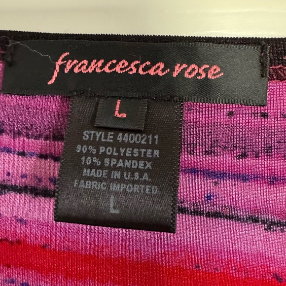 Francesca Rose long sleeved top size large - Picture 3 of 3